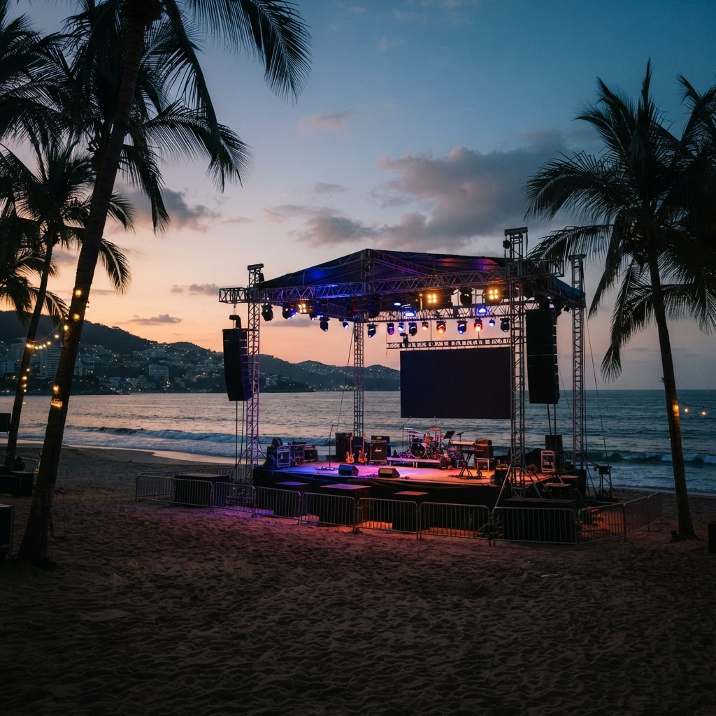 Recinto en Acapulco de Juárez: Playa Tamarindos · Tonic Fest